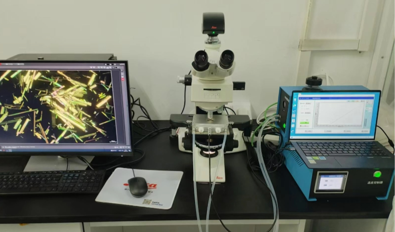 热台搭配徕卡光学显微镜